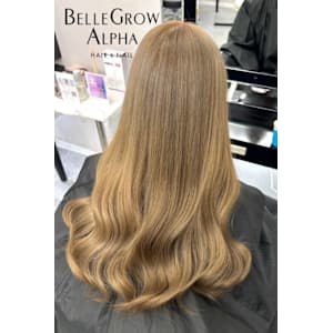 カラー＋エクステ - BELLE GROW ALPHA HAIR&NAIL【ベルグローアルファヘアアンドネイル】掲載中