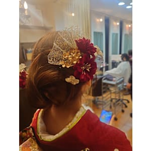 成人式ヘアセットのみ￥9,900★リハーサル付き★ 26