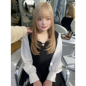 【ダブルカラー×レイヤーカット】