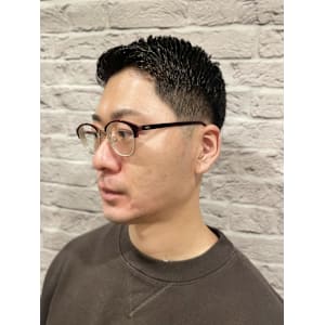 テーパーフェードアップバングショート - グレイスフルバーバー プラチナム【グレイスフルバーバー プラチナム】掲載中