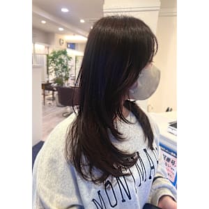 レイヤーカット/フロントレイヤー/ハッシュカット/韓国風 - trove by first 富沢店【トゥルーブ バイ ファースト トミザワテン】掲載中