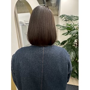  『ROW横浜』髪質改善×ナチュラルカラー