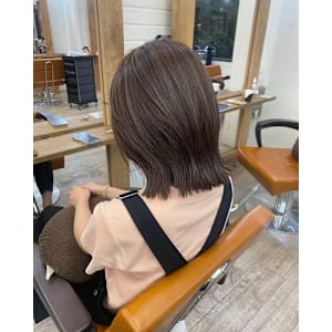 髪質改善トリートメント艶髪赤み消しベージュくびれミディ - ROW 横浜【ロウ】【ロウヨコハマ】掲載中