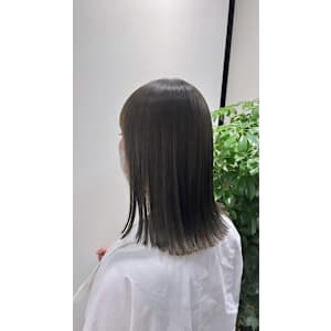 切りっぱなしミディアム　オリーブグレージュ - ROW 横浜【ロウ】【ロウヨコハマ】掲載中