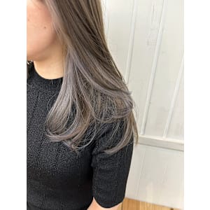 髪質改善韓国ふんわり艶髪グレージュインナーカラー - ROW 横浜【ロウ】【ロウヨコハマ】掲載中