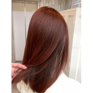 肌馴染み◎暖色系カラー　レッドブラウン - ROW 横浜【ロウ】【ロウヨコハマ】掲載中