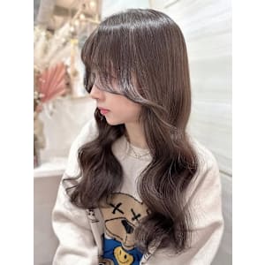 オリーブグレ／小顔に見せるヘア／ココアベージュ／黒髪カタログ - Lovis 浦和【ラビス ウラワ】掲載中