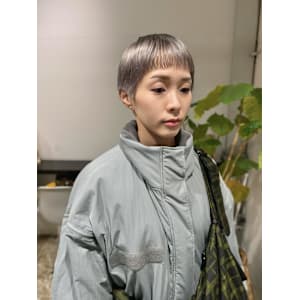 ベリーショート×ハイトーン/RIHO - CLEAR of hair 栄南店【クリアーオブヘアー】【クリアーオブヘアー サカエミナミテン】掲載中