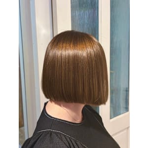 ぱっつんボブ/切りっぱなしボブ/ストレートボブ - HaKU maison髪質改善/ハイライト/ショートボブ/パーマ【ハクメゾン】【ハクメゾン】掲載中