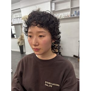 ウルフパーマ/デザインパーマ/ショート/ピクシーショート - AO。【アオ】掲載中