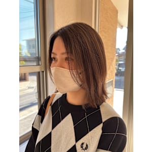 ぱつっとbob✖️ハイライトグレージュ - Jlica hair サンフラワー通り【ジェリカヘアー】【ジェリカヘアーサンフラワードオリ】掲載中