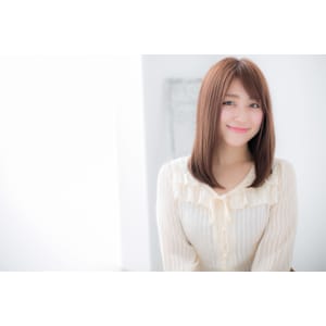 斜めバング似合わせカラー艶感ストレート - Dr's salon LAB  小山店【ドクターズサロンラブオヤマテン】掲載中
