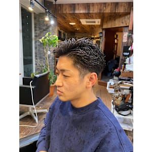 簡単スタイリング★ビジネスアップバング