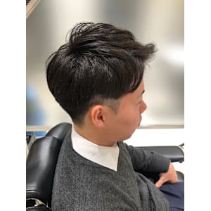 【麻布十番/メンズカット】メンズショート　刈り上げ　ビジネス