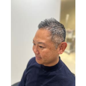 【麻布十番/メンズカット】ベリーショート　ソフトモヒカン