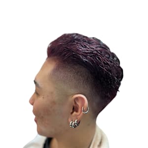 【麻布十番/メンズカット】フェードカット　ハイトーン