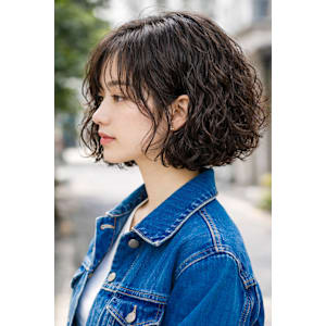 原宿ボブパーマスパイラルパーマショートボブミニボブウェーブカ - Lalei harajuku【ラレイハラジュク】掲載中