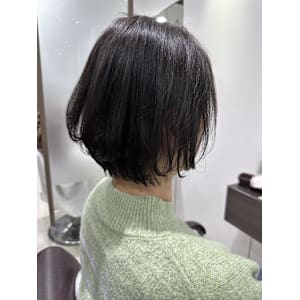 縮毛＋ショートボブ - crop-es茅ヶ崎【クロップエスチガサキ】掲載中