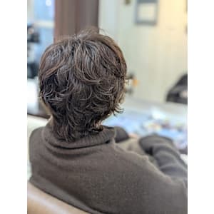 マッシュウルフショート×パーマ - hair supreme Lahir【ヘアーサプリーム ラヒル】掲載中