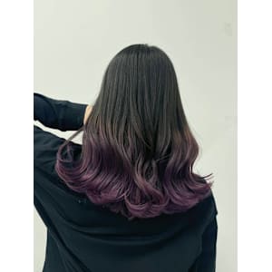 グラデーションパープルカラー - siesta by amble luxe 池袋【シエスタ バイ アンブルリュクス】【シエスタ バイ アンブルリュクス】掲載中