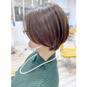 【morio成増/児玉】ハンサムショート オリーブベージュ - モリオ・フロム・ロンドン成増店【モリオフロムロンドンナリマステン】掲載中