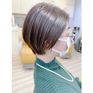 【morio成増/児玉】ハンサムショート オリーブベージュ - モリオ・フロム・ロンドン成増店【モリオフロムロンドンナリマステン】掲載中