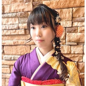 二十歳の集い　編み下ろしヘア - ENOMOTO 髪質改善・白髪ぼかし【エノモト】【エノモト】掲載中