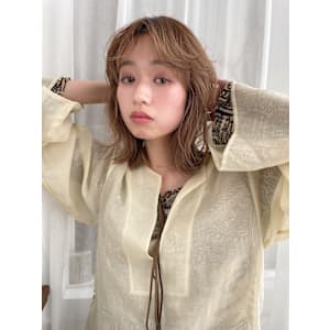 鎖骨ボブ/鎖骨ミディアム/ミディアムボブ/ブロンド/ボブ - kiji 久屋大通/丸の内【キジ ヒサヤオオドオリ マルノウチ】掲載中