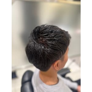 【麻布十番/メンズカット】アップバング　30代 - salon.de.SHILO 【メンズ理容室/バーバー】【サロンドシロ メンズリヨウシツ バーバー】掲載中