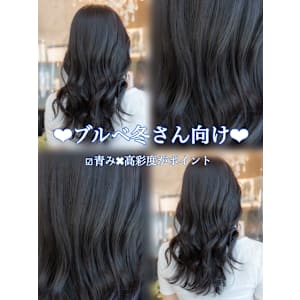 ♪黒髪クラゲヘアーオリーブグレー小顔ココアベージュ薄め前髪