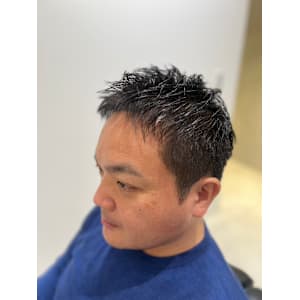 【麻布十番/メンズカット】メンズショート　ビジネス