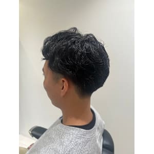 【麻布十番/メンズカット】パーマ　ショートメンズカット - salon.de.SHILO 【メンズ理容室/バーバー】【サロンドシロ メンズリヨウシツ バーバー】掲載中