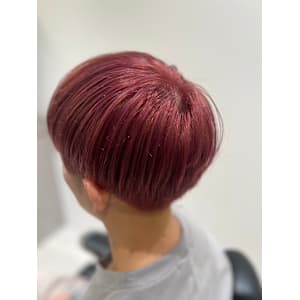 【麻布十番/メンズカット】カラー　ブリーチ　20代