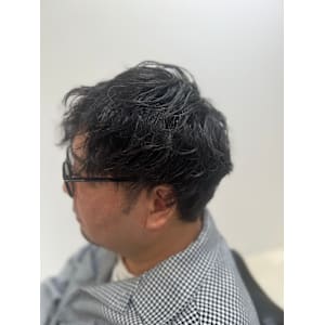 【麻布十番/メンズカット】ツイストスパイラルパーマ　パーマ後 - salon.de.SHILO 【メンズ理容室/バーバー】【サロンドシロ メンズリヨウシツ バーバー】掲載中