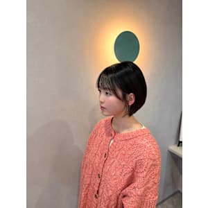 自然とつながる顔まわりがが可愛い＊コンパクトショートボブ