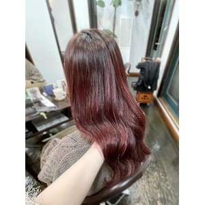 レッドカラー - La Ruelle.江曽島店 【ラリュエル エソシマテン】【ラリュエル エソシマテン】掲載中