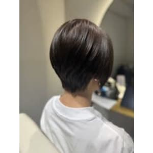 ダークブラウン×大人ショートボブ『銀座×個室』 - answer BEAUTY SALON【アンサー ビューティーサロン】掲載中