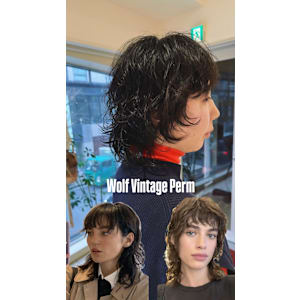 ビンテージウルフパーマ/マッシュウルフパーマ - marju銀座【マージュギンザ】掲載中