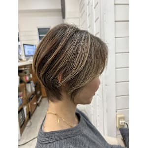 terrace岩政/くびれショート/30代40代/姪浜 - terrace hair & botanical【テラス ヘア アンド ボタニカル】掲載中