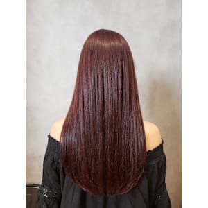 艶レッドブラウン - 半個室型美容室 Sourire 新宮店【ハンコシツガタビヨウシツ スーリール シングウテン】掲載中
