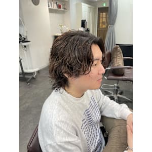 サーフカール/メンズパーマ/メンズカット/特殊パーマ - AO。【アオ】掲載中