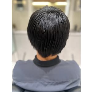 【麻布十番/メンズカット】癖毛　縮毛矯正　メンズショート