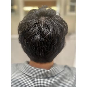 【麻布十番/メンズカット】ツイストスパイラルパーマ　パーマ後 - salon.de.SHILO 【メンズ理容室/バーバー】【サロンドシロ メンズリヨウシツ バーバー】掲載中