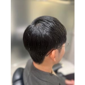 【麻布十番/メンズカット】メンズショート　ビジネス　40代