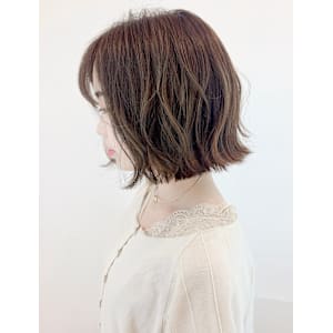 【morio成増/一戸】大人かわいいゆるふわ外ハネボブ - モリオ・フロム・ロンドン成増店【モリオフロムロンドンナリマステン】掲載中