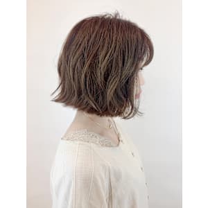 【morio成増/一戸】大人かわいいゆるふわ外ハネボブ - モリオ・フロム・ロンドン成増店【モリオフロムロンドンナリマステン】掲載中