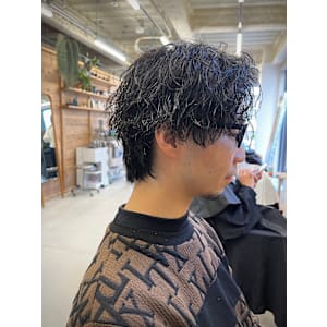 メンズカット×ツイストスパイラル