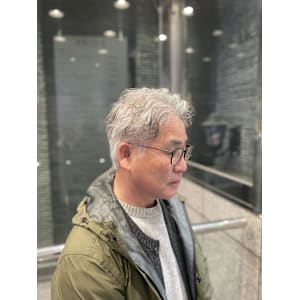 銀座 理容室 ボリュームアップパーマ - ヘアーモードキクチ 銀座店【ヘアーモードキクチ】掲載中