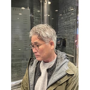 銀座 理容室 ボリュームアップパーマ - ヘアーモードキクチ 銀座店【ヘアーモードキクチ】掲載中