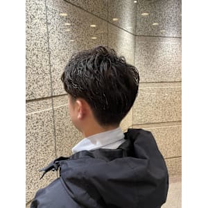 銀座 理容室 七三ツーブロックスタイル - ヘアーモードキクチ 銀座店【ヘアーモードキクチ】掲載中